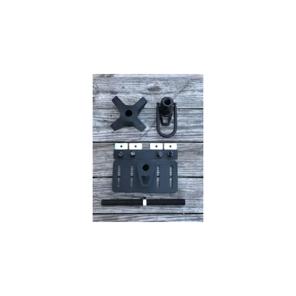 Spare Tire Carrier - Black, Bed Rail Mount for Toyota, Tacoma or Tundra. - WILUBM34507